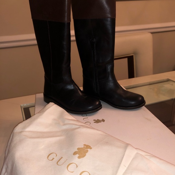 Gucci Other - GIRLS GUCCI RIDER BOOTS🚫SOLD